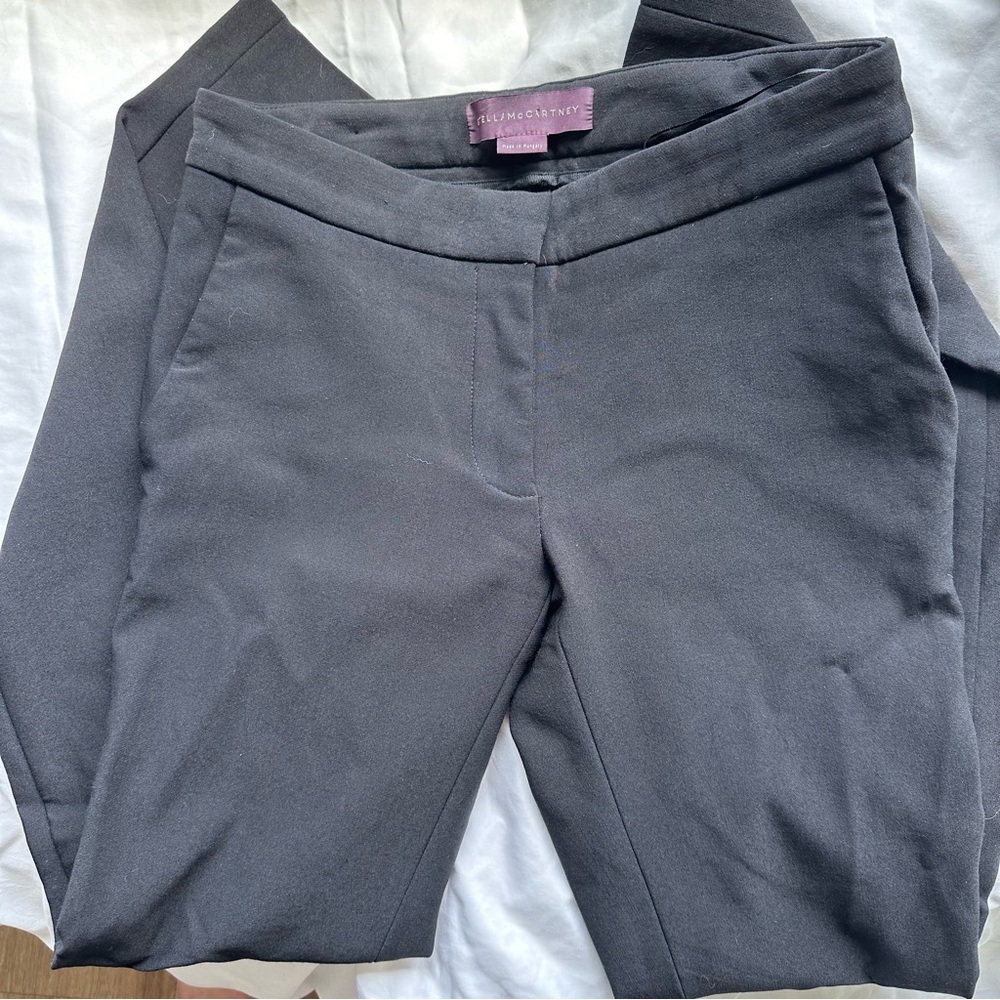 Stella McCartney Wool blend Cigarette pants
